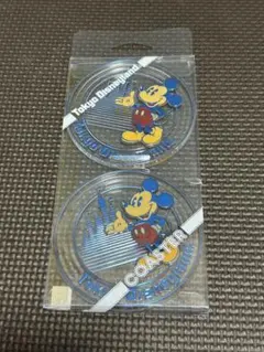 【レトロ】Tokyo Disneyland ミッキー コースター 2枚セット