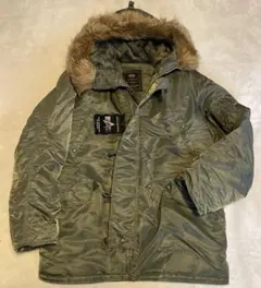 【新品未使用品】アルファインダストリーズ N-3B フライトジャケット　XL