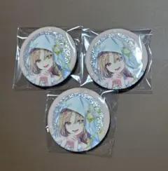 にじさんじ 8周年 グリッター缶バッジ シスター・クレア