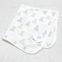 新品未使用 gelato pique おくるみ ブランケット くま柄