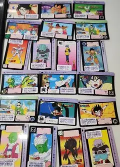 バンダイ ドラゴンボールZ カードダス 本弾 6枚セット キラ 1989