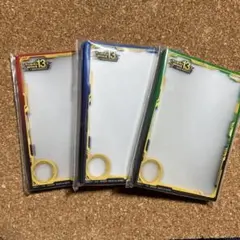 13th公式スリーブ3種＋公式ローダー　セット