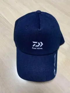 DAIWA エメラルダス キャップ 非売品 　Emeraldas デニム風のサムネイル