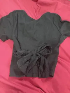 Majestic Legon バックリボンハニカムT