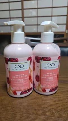 センセーションCNDブラックチェリー&ナツメグ ボディローション245ml× 2のサムネイル
