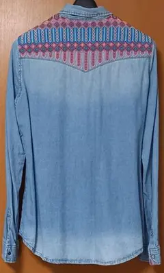 ZARA　デニムシャツ