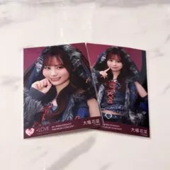 =LOVE イコラブ 大場花菜 8周年ツアー衣装④ 闇堕ちうさぎ セミコンプ