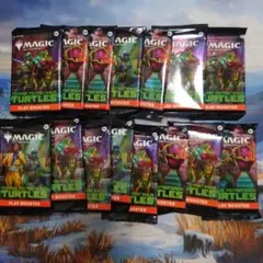 MTG ミュータントタートルズ プレイブースター 英語版 15パック