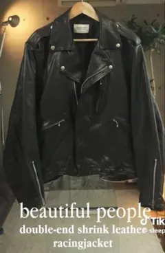 2025年最新】beautiful people ダブルエンド ライダース