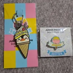 2PM ジュノ 10th Anniversary キーホルダー ピンバッチ - メルカリ