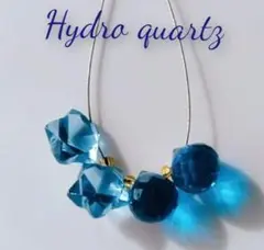 ジェム 宝石級 ハイドロクォーツ ネオンブルーアパタイト スイスブルートパーズ