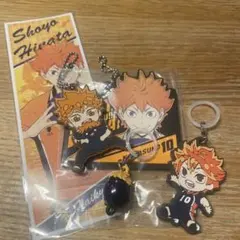 日向翔陽 キーホルダー4個＆ステッカー