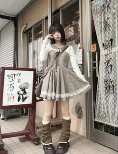 LIZ LISA グレンチェック キャミワンピース 森ガール フェアリーグランジのサムネイル