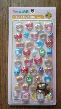 たまごっちボンボンドロップシール3Dステッカーシール