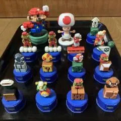 ペプシ ボトルキャップ スーパーマリオ14体　アミーボ　マリオ　キノピオ　セット