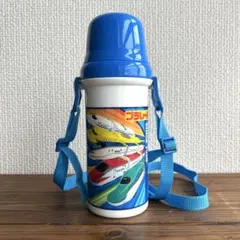 プラレール　水筒　保冷機能なし　直飲み　コップ付き　新幹線　ドクターイエローのサムネイル