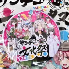 サンデー文化祭 会場限定 缶バッジ スタンプラリー 特典 フリーレン