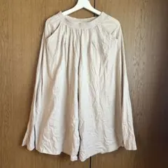 ニコアンド　ガウチョパンツ