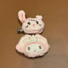 mikko サンリオ マイメロ ヘアクリップセット　前髪クリップ