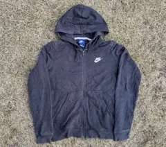Nike ブラック ジップアップパーカー M