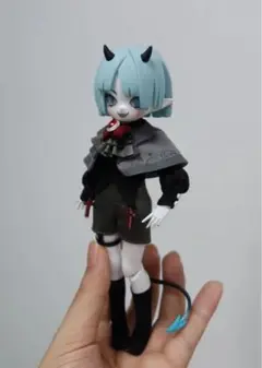 Cooze 悪魔角1/8 アウトフィット　王子服　悪魔手袋　洋服　ドール服