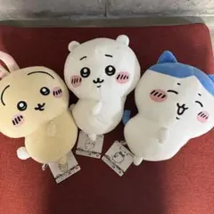【3種コンプ】ちいかわ ビッグぬいぐるみ セット ハチワレ うさぎ まとめ売り
