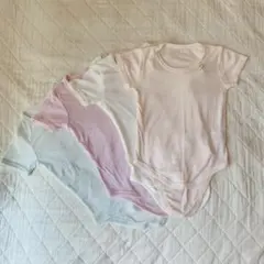 コットンロンパース4枚セット 90cm