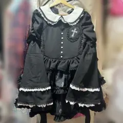 Item: DimMoire Drip HeartメイドワンピースセットMサイズ - メルカリ