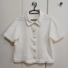【Cotton House Aya】半袖ブラウス 2026新品未使用 2026年最新】コットンハウスアヤの人気アイテム - メルカリ