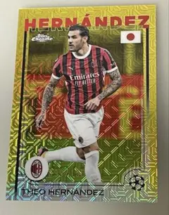 topps ucc soccer THEO HERNANDEZ
