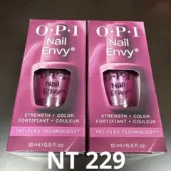【新品・未使用】OPI ネイルエンビー NT229α 15ml 2本セット