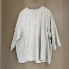 ニコアンド ミニ裏毛ステッチプルオーバーL