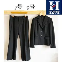 使用感少なめ！はるやま×ViVi黒ストレッチパンツスーツ