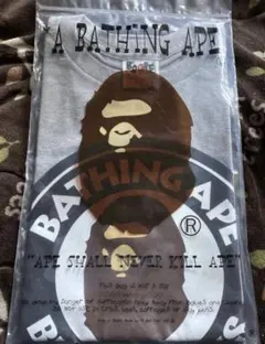 正規品 A BATHING APE 大猿ワンポイント刺繍スター柄タンクトップ 