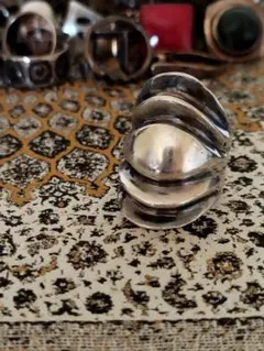 vintage ヴィンテージ ナックルアーマー リング 指輪 silver925