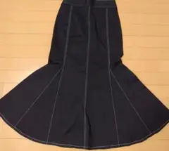 GUマーメイドスカート 　黒　M