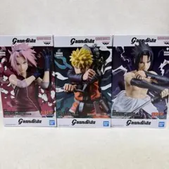 NARUTO-ナルト- 疾風伝 Grandista フィギュア 3種セット - メルカリ