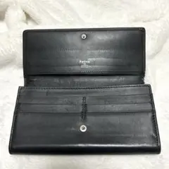 HIROFU ヒロフ　Patina 本革　長財布　ブラック