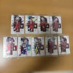 男子バレーボール日本代表 ウエハース カード 9枚