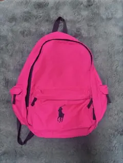 ポロ　ラルフローレン　バックパック　ピンク
