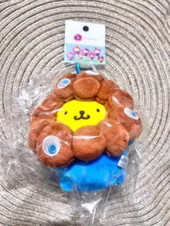 【新品未開封】サンリオ×ミャクミャクなりきりぬいぐるみ ポムポムプリン