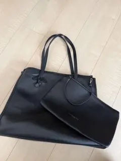 ジャンニキャリーニ　トートバッグ　黒