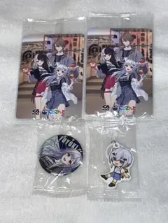 にじさんじ くら寿司ビッくらポン 缶バッジ めじるしチャーム カード 葉加瀬冬雪