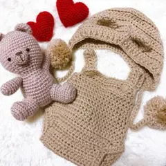 ♡クマのニューボーンフォト衣装♡
