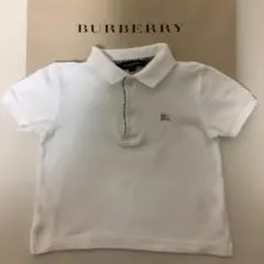 BURBERRY バーバリー ポロシャツ　ノバチェック ホース刺繍100