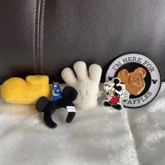 ディズニーレトログッズ (only mickey's shoe, hand)