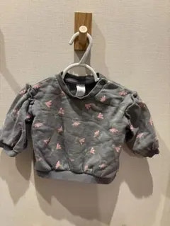 【H&M 】花柄裏起毛トレーナー