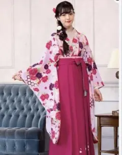 アリサナ ラベンダー着物&紅袴セット 150cm