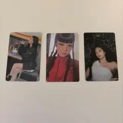 BLACKPINK トレカ ジェニ　Jennie ３枚セット