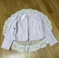 MISCH MASCH ノーカラージャケット 38(M) ピンクのサムネイル